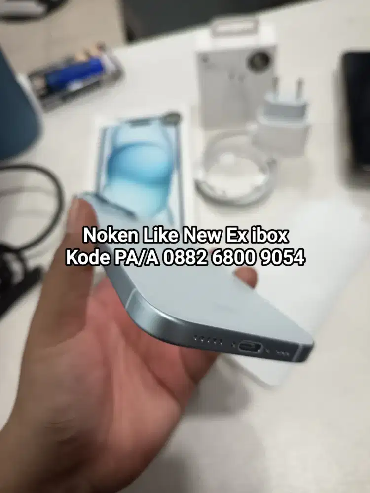Second Like New mulus terawat iphone 15 256 ex ibox tam KODE PA/A