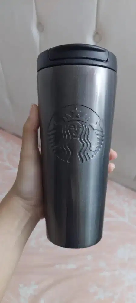 tumbler starbucks etched silver glitery size 16 oz or grande
