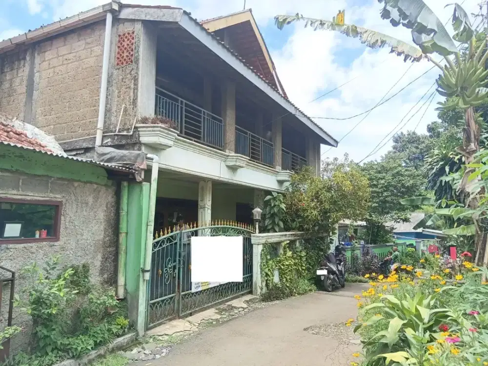 Rumah Tanah Luas 7 Menit ke RS Hermina Bogor 2 Lt Hadap Timur J-39092