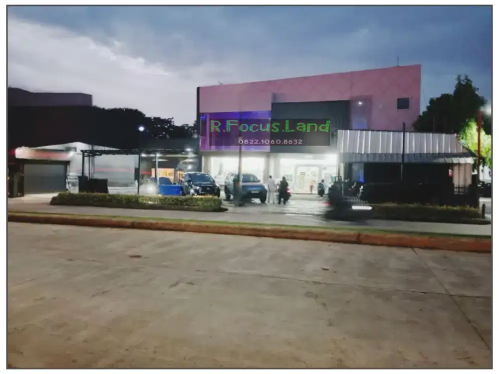 Bangunan Ruko Kios Lahan Investasi Komersial Bintaro