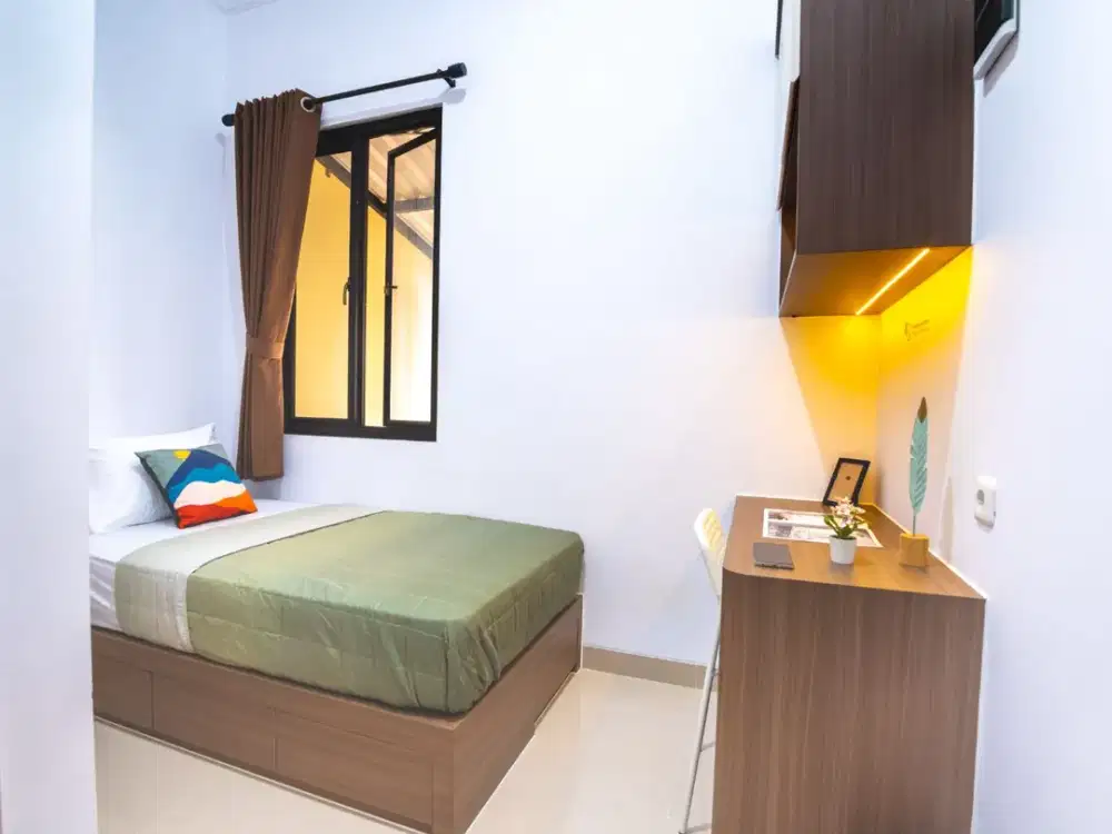 Sewa Kamar Kost Tanjung Duren Dekat Esa Unggul dan Unifam Tower - AbdiHome Kost Brata Green Ville Tanjung Duren