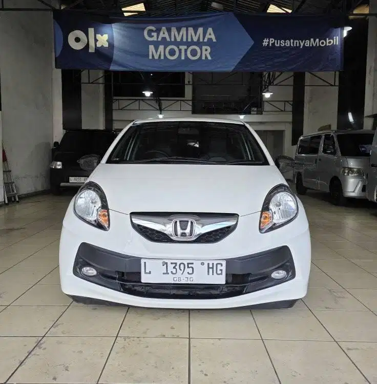Honda Brio E CVT 1.2 AutoMatic Th2015 Putih Metalik Istimewa