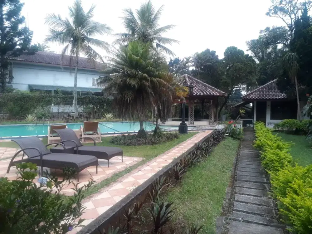 Villa Dijual Di Cisarua view gunung