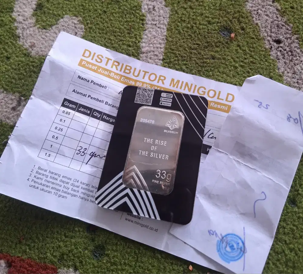 Perak Silverium 33 gram