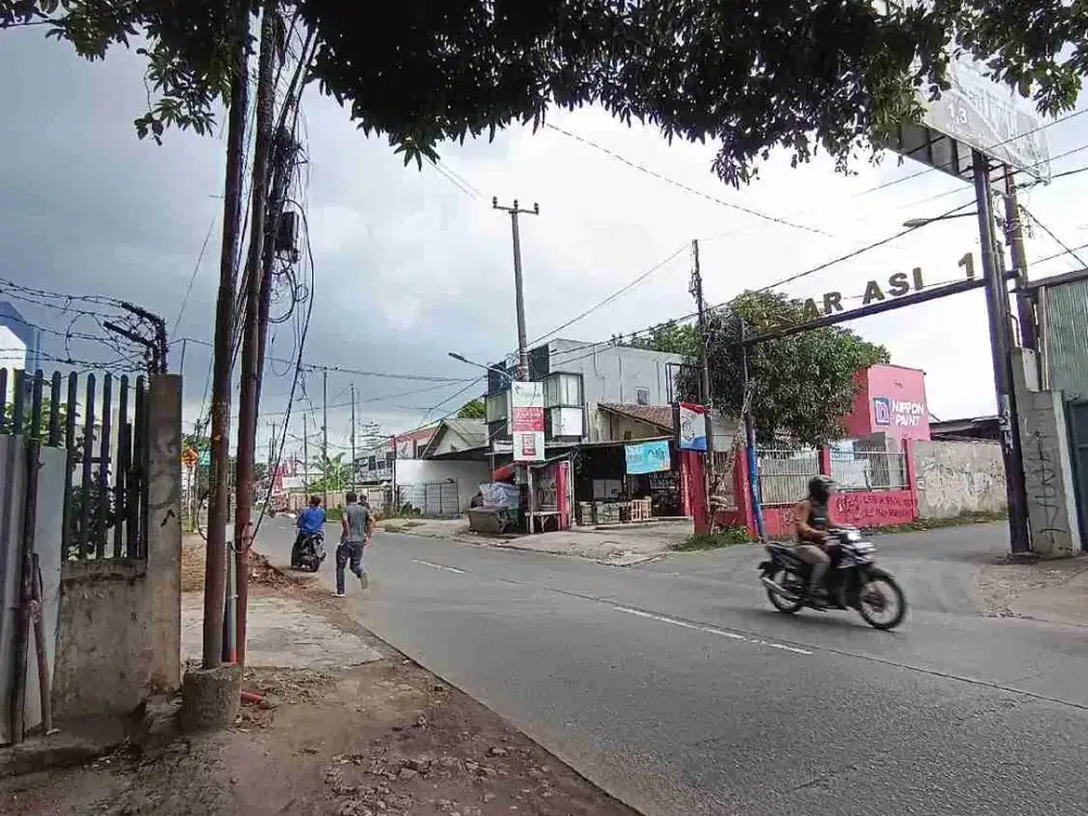 Tanah Pinggir Jalan Wibawa Mukti Jati Asih Siap Pakai Dekat Toll Banyak Akses