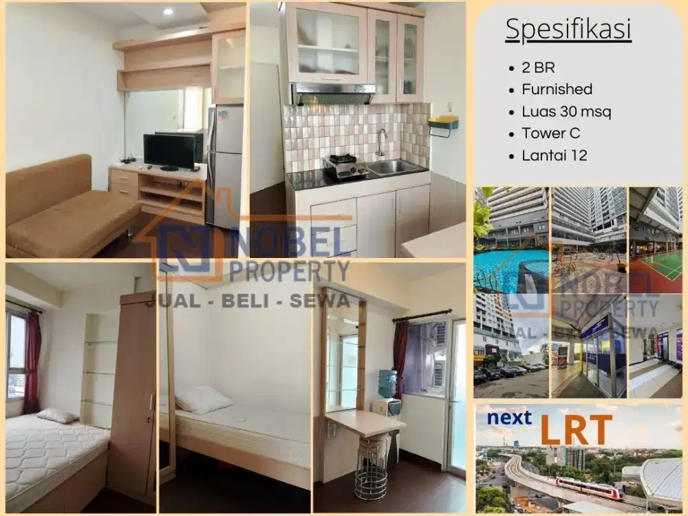 Disewakan Apartemen Mentes 2BR Furnished Lokasi Strategis Jakarta Pusat