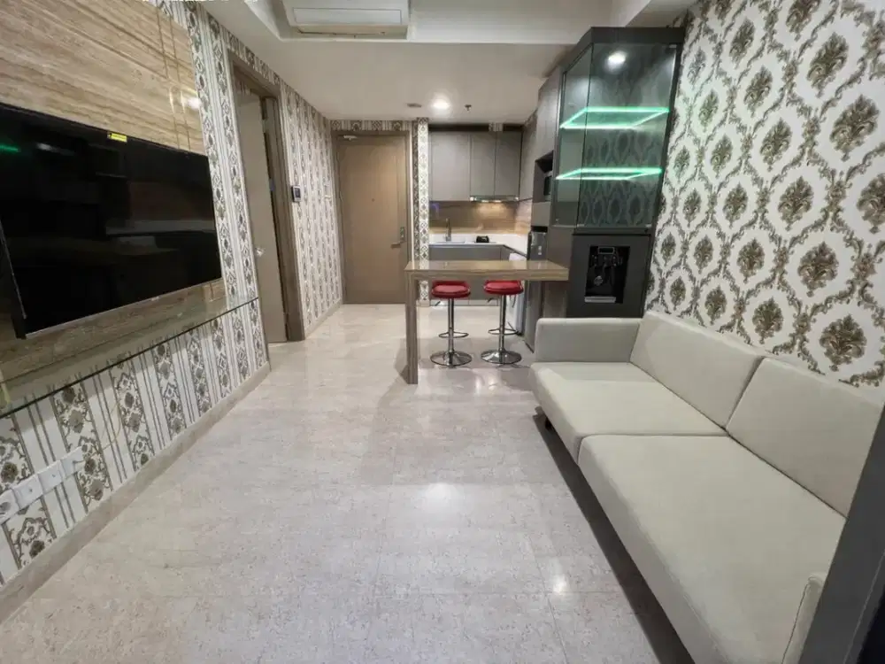 Apartemen Gold Coast PIK 51m2 1BR Tower Bahama Sea View Full Furnished