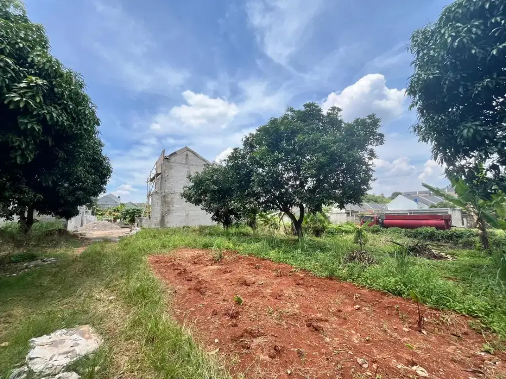 Kavling Pondok Petir Strategis 3 Menit Arina Waterpark Terima SHM Perunit