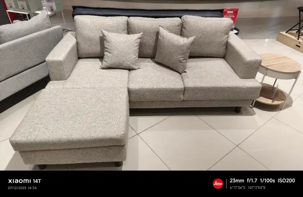Promo obral murah isi rumah Sofa L minimalis