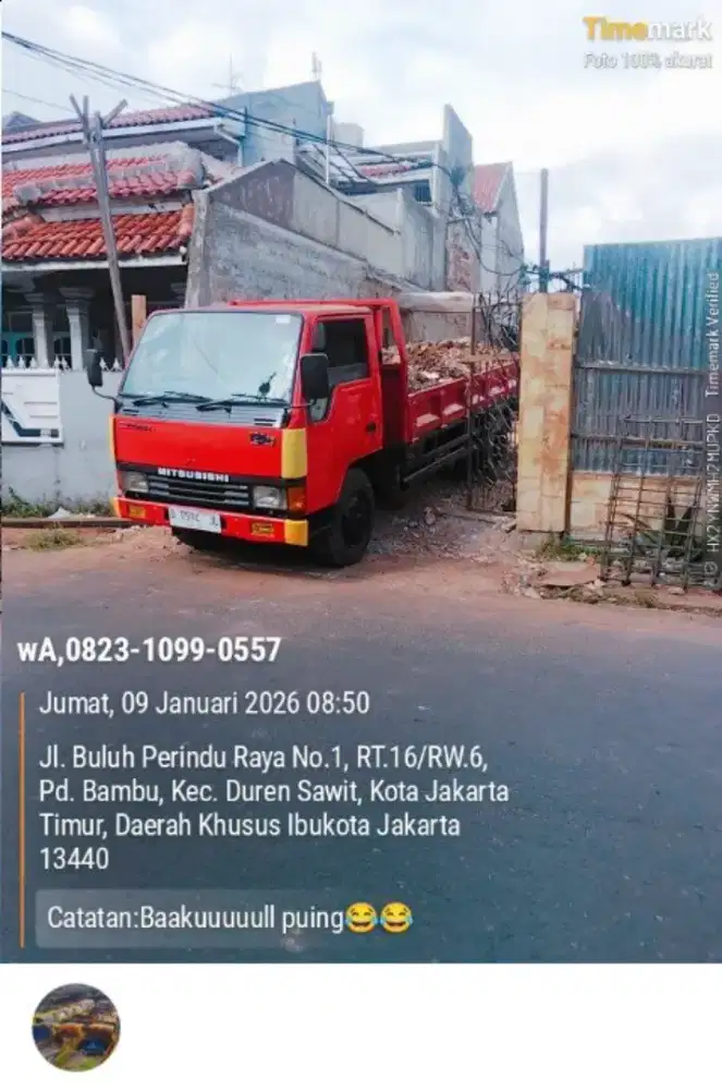 Puing urugan dan sampah