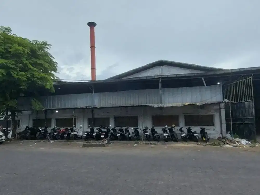 DIJUAL TANAH DAN BANGUNAN BESERTA MESIN!!