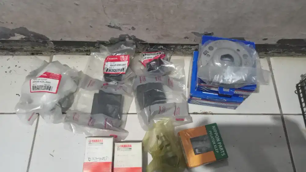 Sperpat motor masih baru