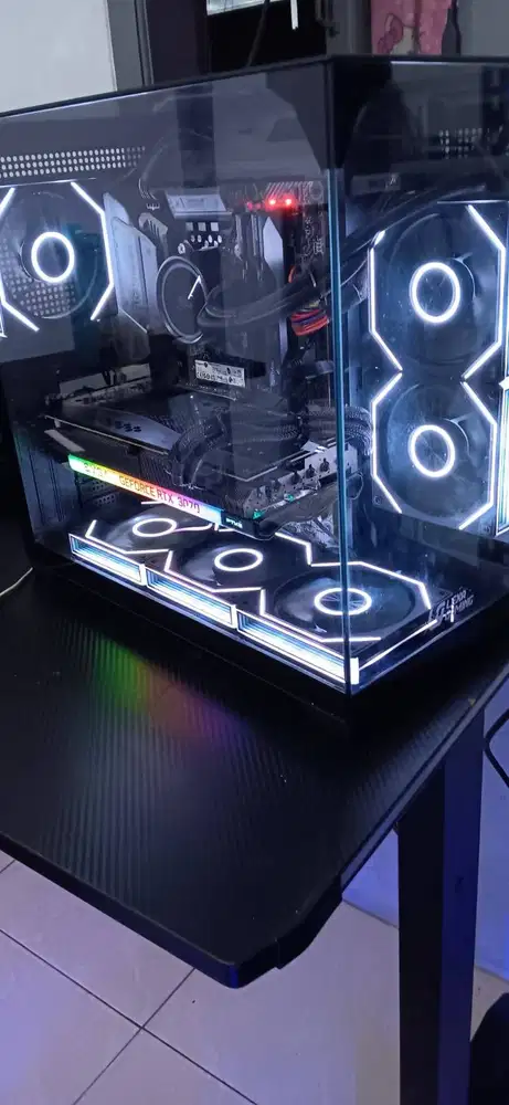 Pc gaming RTX 3070 i7 monitor 2k Rata kanan