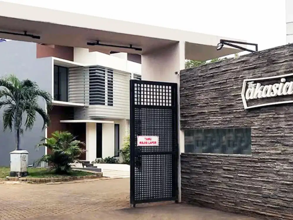 Rumah Baru 2 lantai Akasia Eight 3 Kamar Bebas Banjir