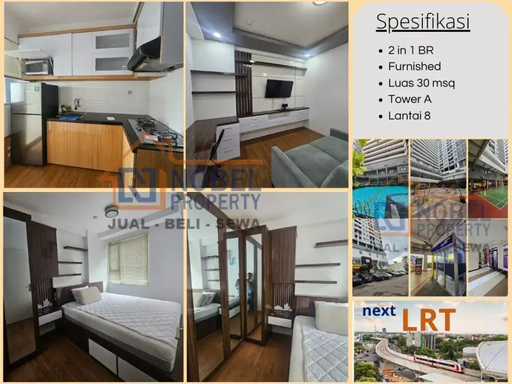 Disewakan Apartemen Mentes 1BR Furnished Lokasi Strategis Jakarta Pusat