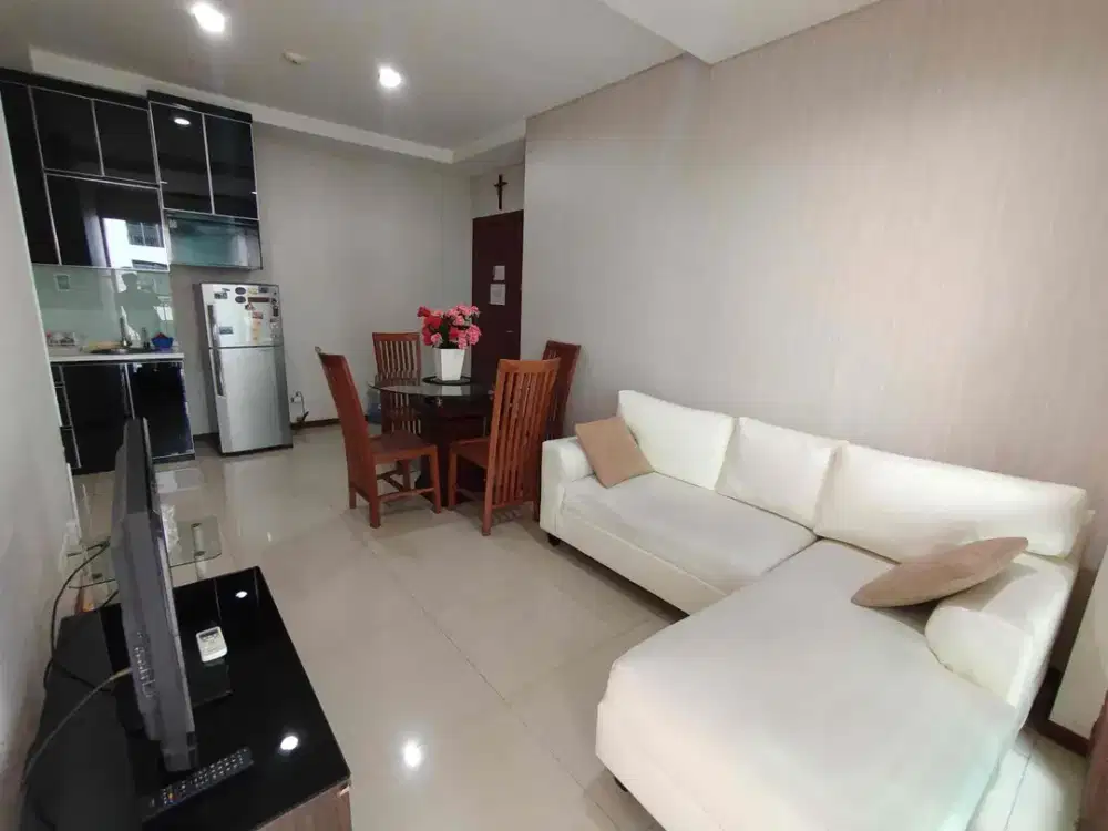DISEWAKAN 2BR APARTEMEN THAMRIN RESIDENCE FULLFURNISH