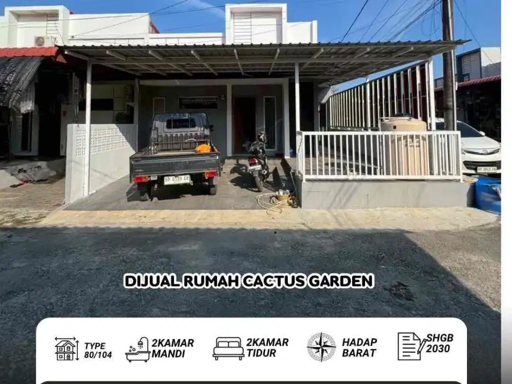 Dijual Rumah Cactus Garden Batam Center