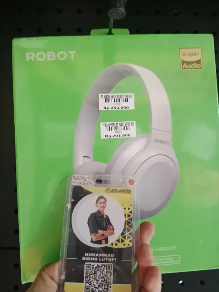 Headphone BT robot sprit H20