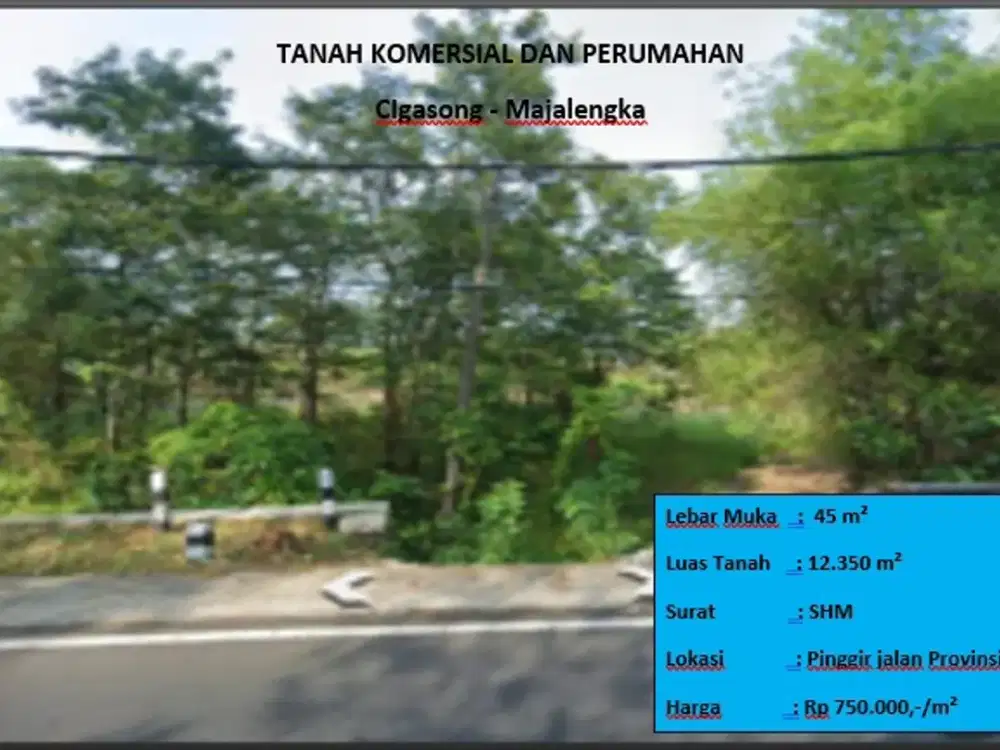 Tanah Komersial dan pergudangan