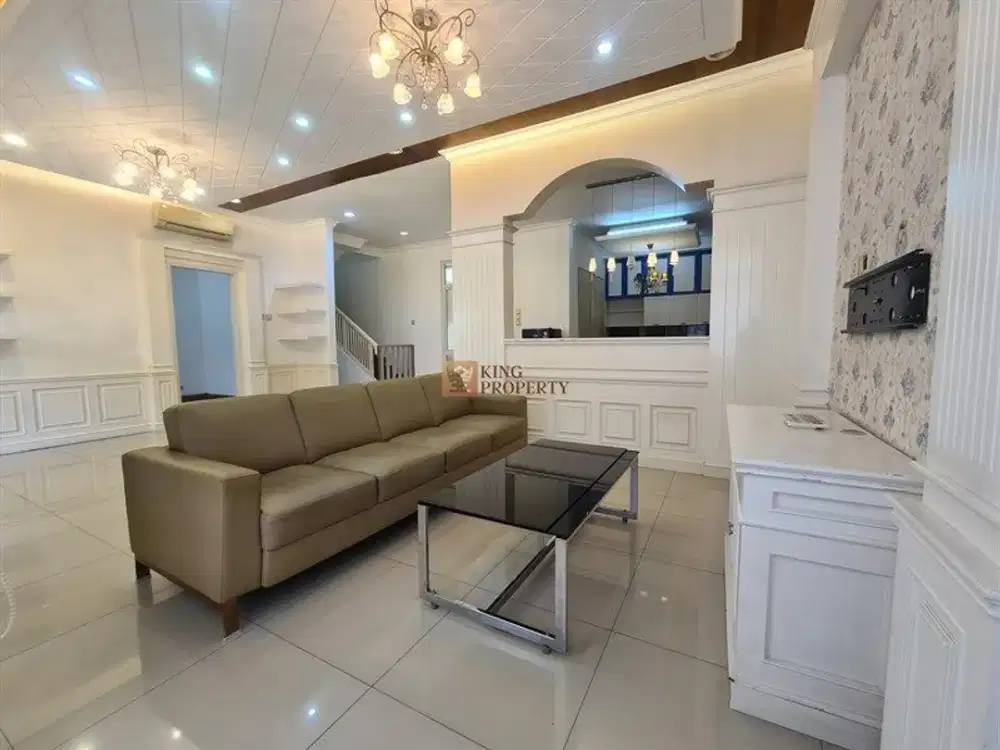 Disewa Rumah Puri Mansion Cluster Hawaii 260 M2 Akses Pik & Bandara Soekarno Hatta, Fasilitas Kolam Renang, Basket Court, Club House, One Gate System