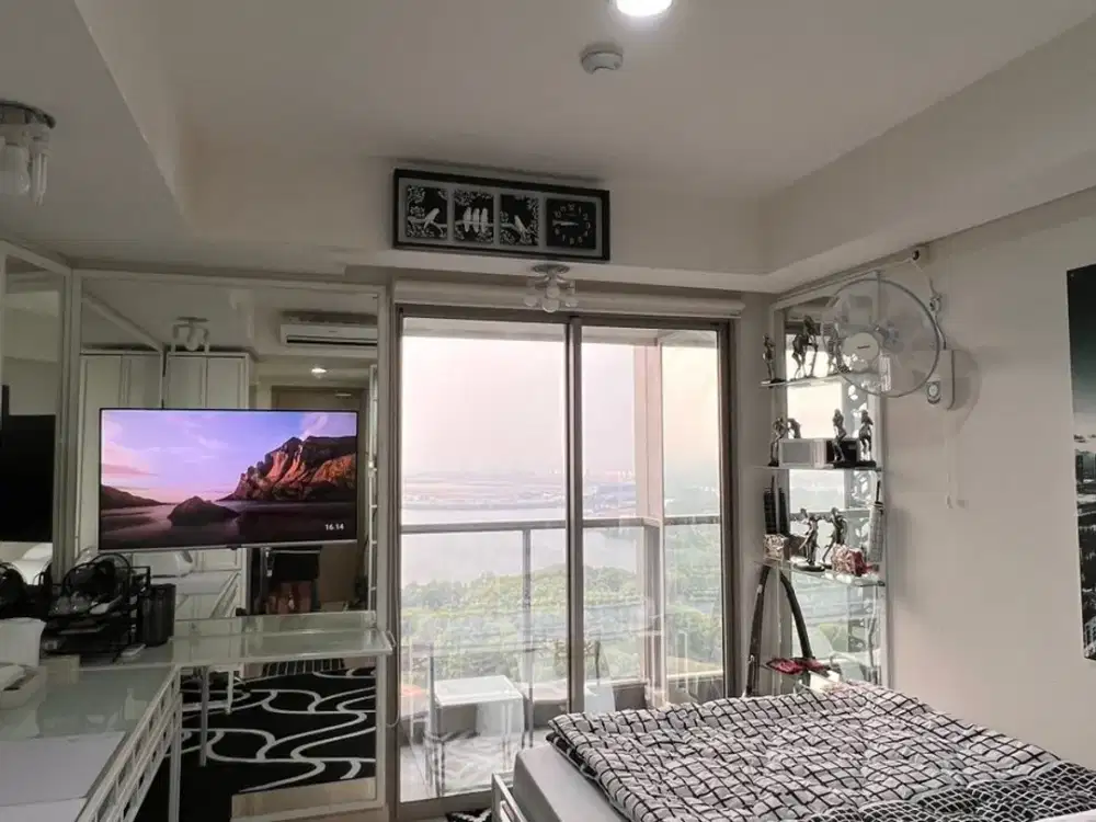 Disewakan Apartemen Gold Coast, Studio, 28m2, Furnish, Sea View