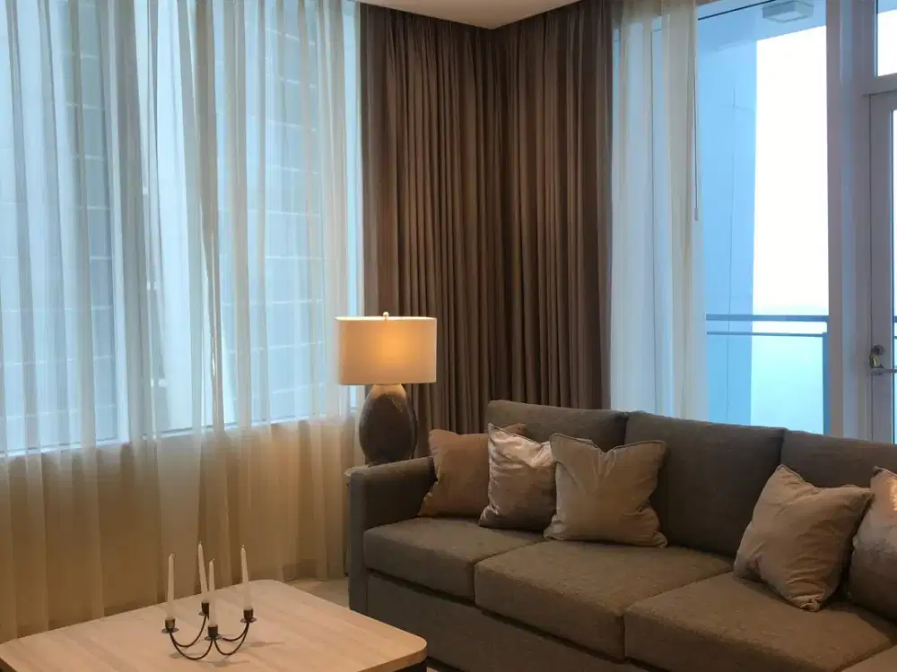 Disewa Apartemen Regatta Pantai Mutiara 2BR fully furnished interior b