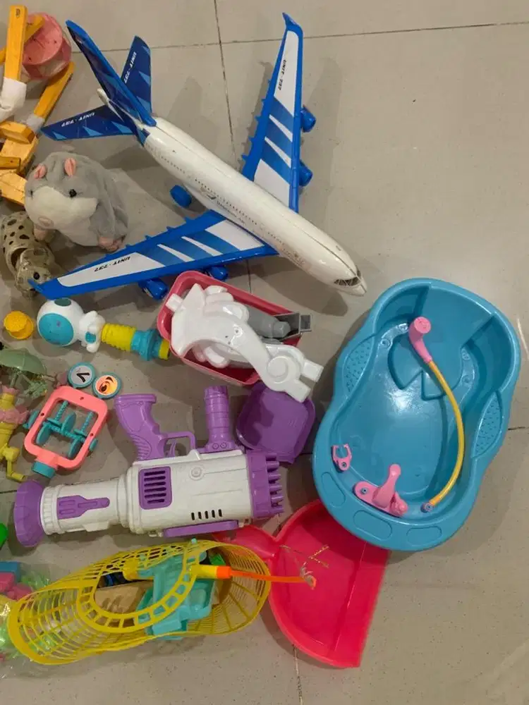 mainan anak laki laki sepaket bundle