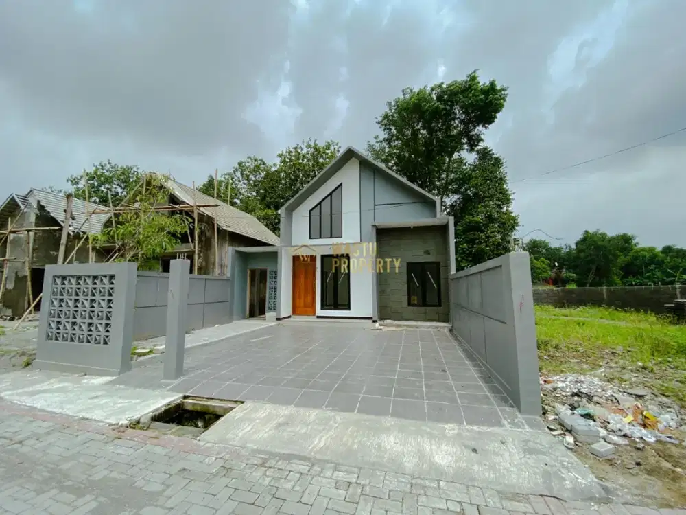 RUMAH CANTIK DESAIN SCANDINAVIAN DI NGAGLIK SLEMAN