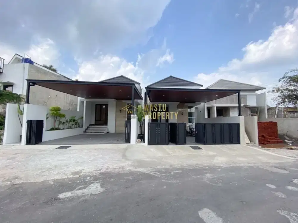 DIJUAL RUMAH CANTIK SHM 900 JUTAAN SIAP HUNI DI WEDOMARTANI NGEMPLAK DEKAT JL. BESI JANGKANG