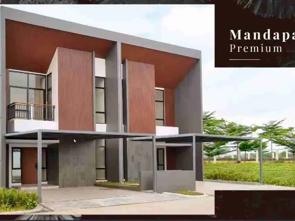 Rumah 2 lantai Darmawangsa Residence dengan fasilitas club house dalam cluster