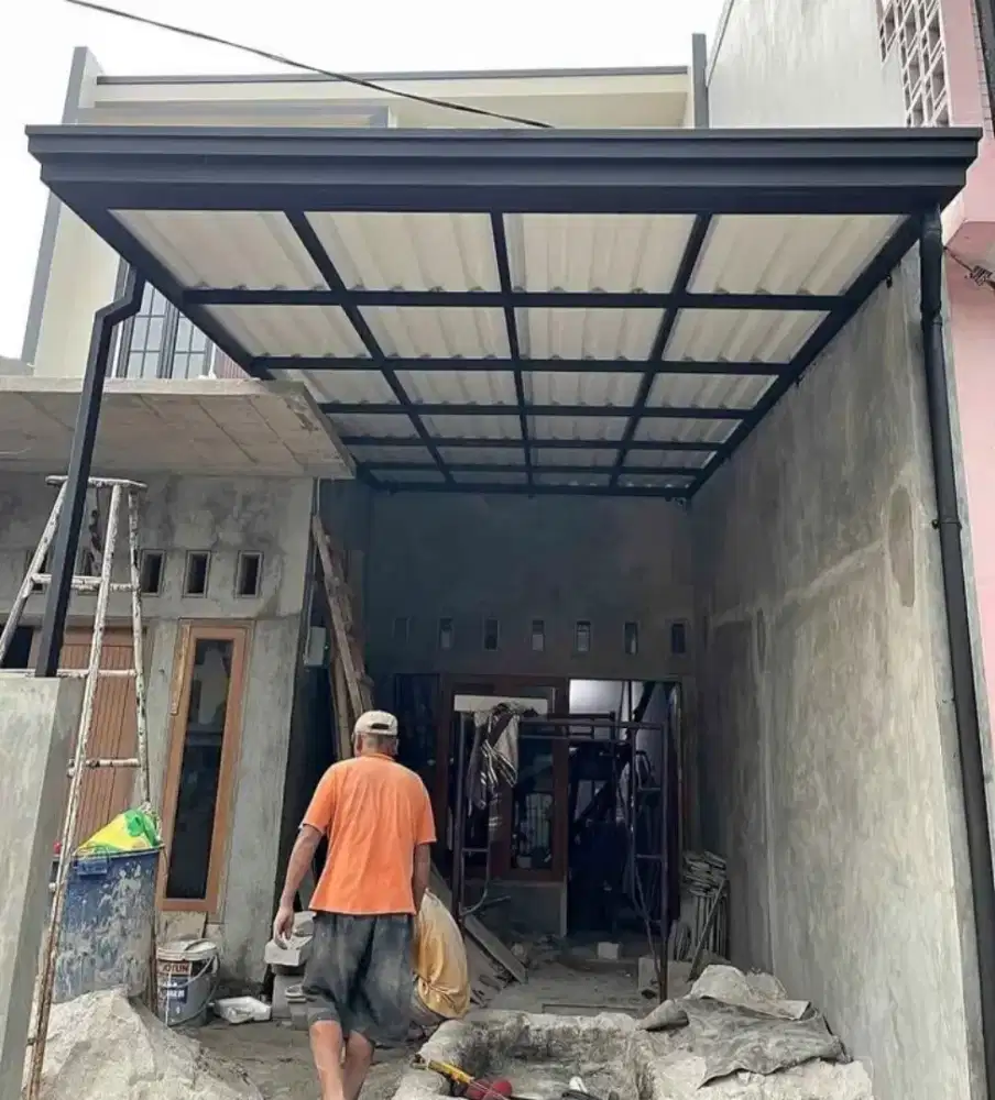 Kanopi atap alderon rs