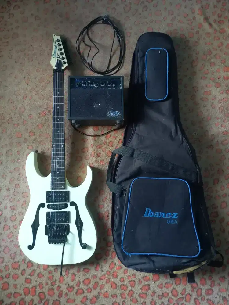 Gitar Elektrik Ibanez PGM SERIES WHITE (Made In Korea)