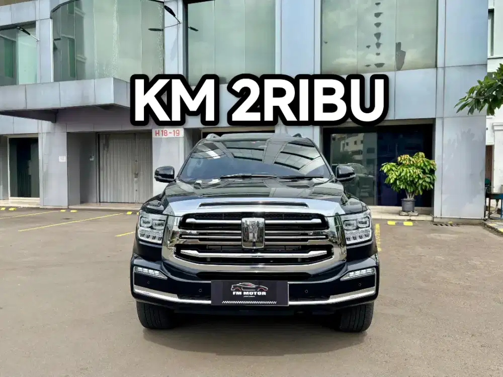 GWM Tank 500 HEV Hybrid AWD 2024 AT 2.0, Km 2Ribu, Pajak Panjang