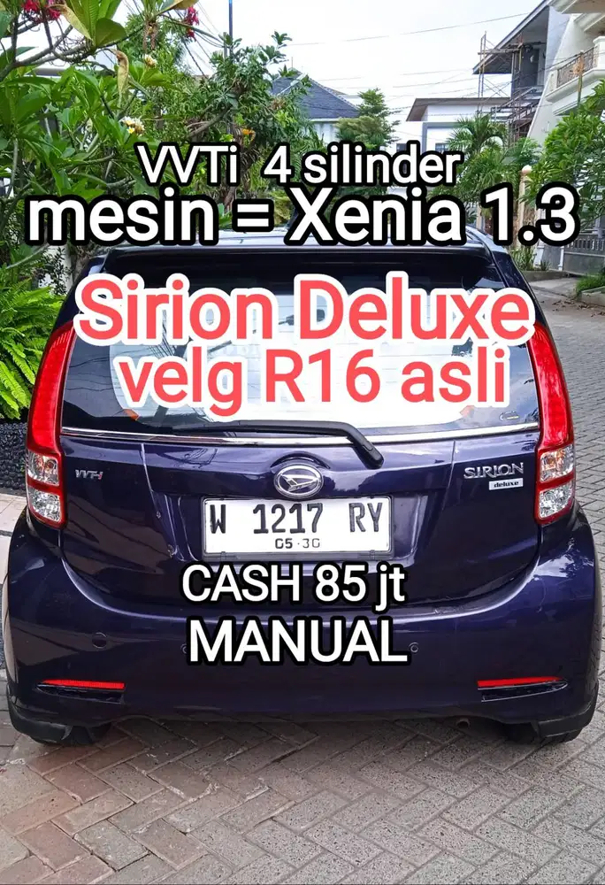 Daihatsu SIRION 1.3 VVTi 2013 DELUXE SPORTY