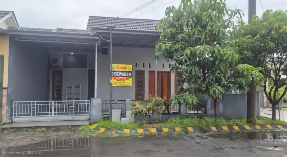 Disewakan Rumah dekat dengan Bandara Juanda dan Kota Sidoarjo