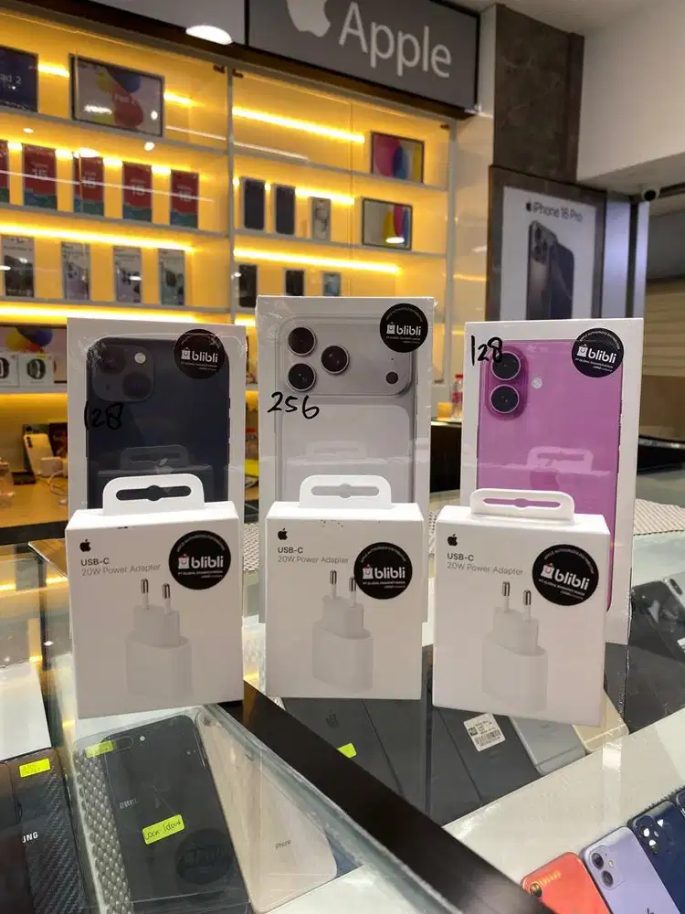 iPhone 16 128 GB Pink New Garansi Resmi Apple Indonesia