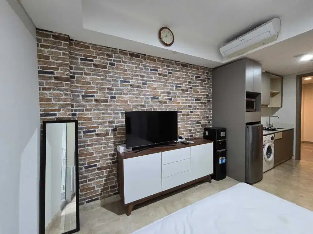 Disewa Apartemen Gold Coast Pik studio full furnished