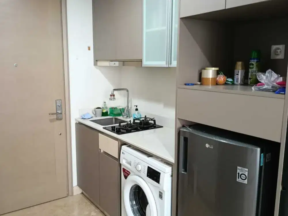 Disewa Apartemen Gold Coast Pik studio seaview full furnished