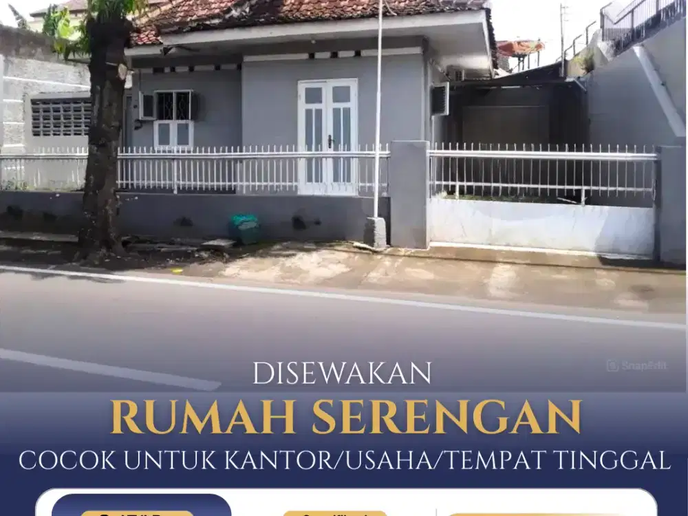 Rumah Area Serengan Cocok Untuk Kantor/Usaha/Tempat Tinggal