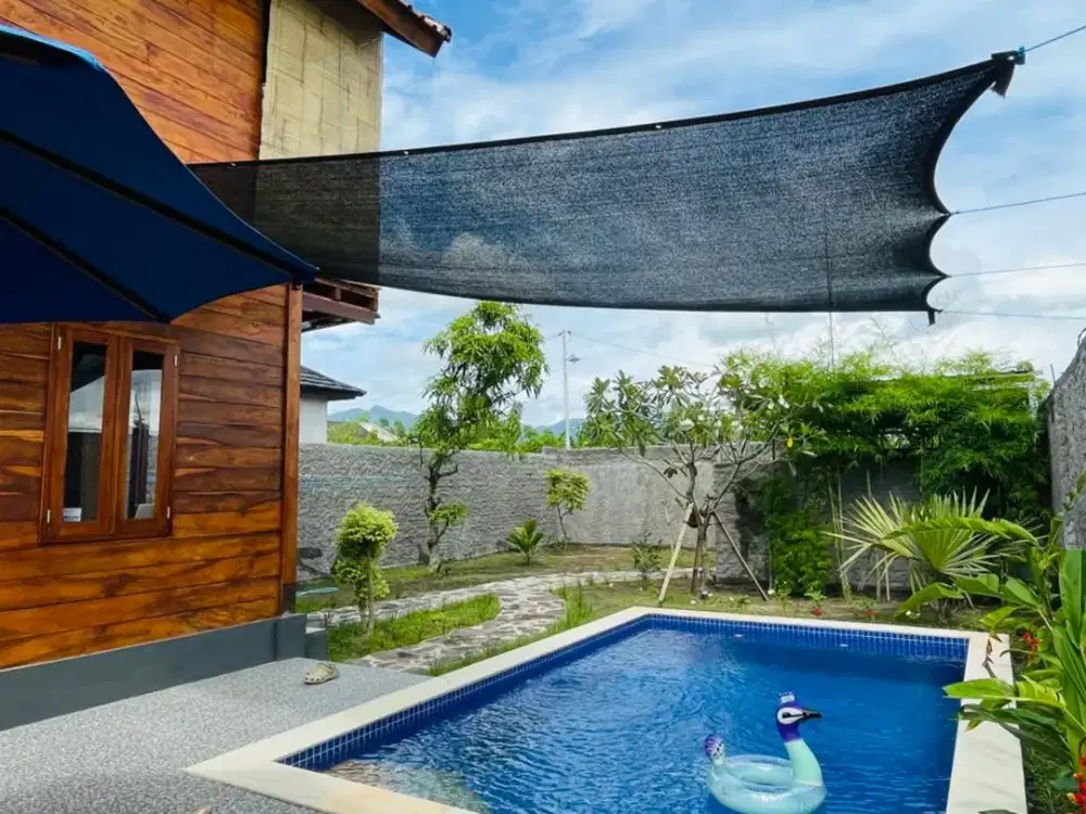 Villa Asri view sunset dan sunrise di Sandik