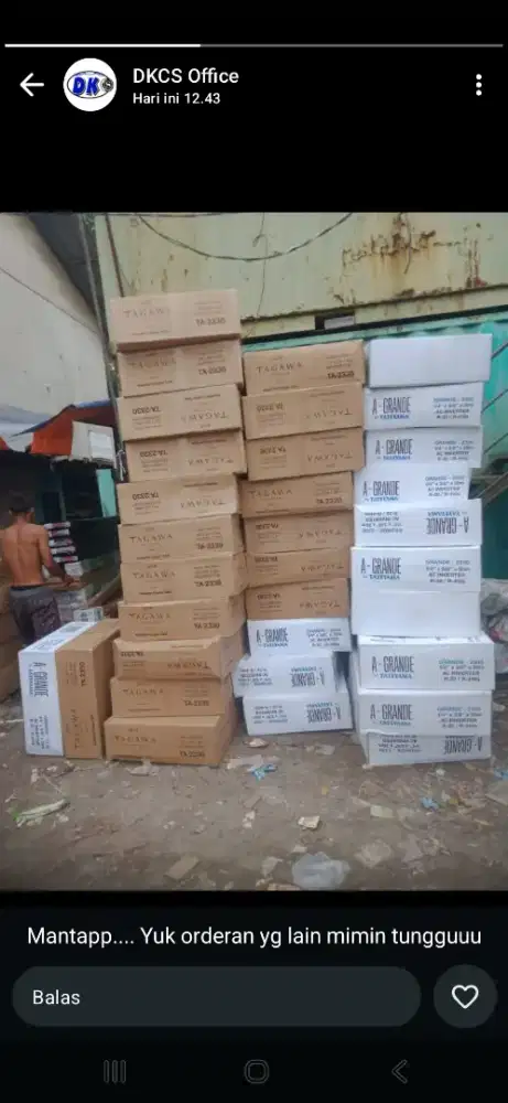 Dibutuhkan bagian kirim dan jaga toko