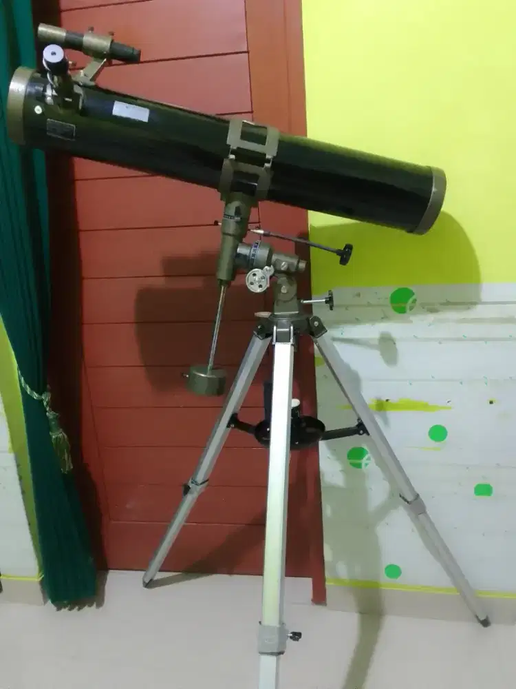 Teleskop Zoom 675 X Teropong Bintang 114EQ