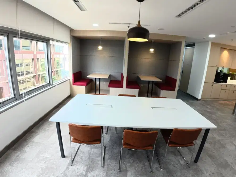 Kantor Unit Furnished 6 Pax Di Sinarmas Land Plaza Thamrin Dekat MRT