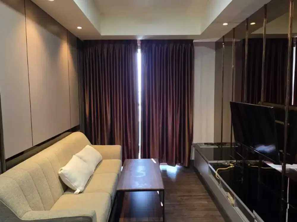 Disewakan Apartemen Gold Coast, 2BR, 58m2, Furnish