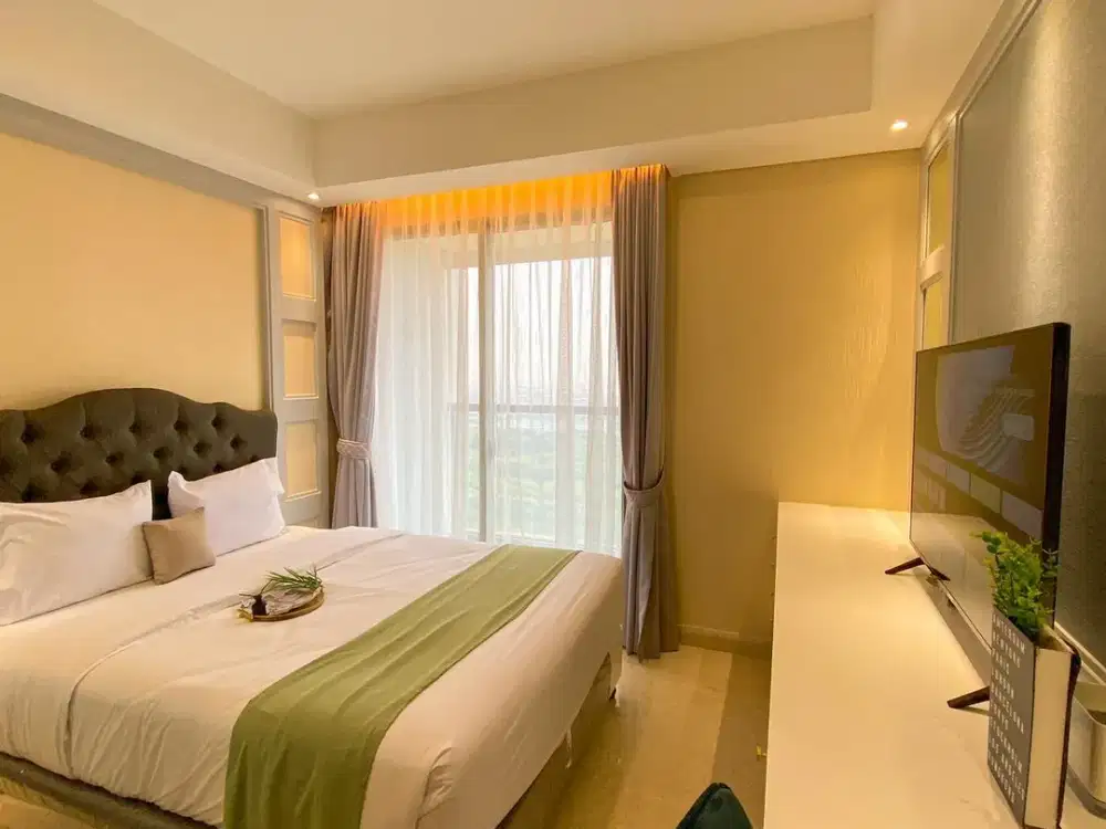 Disewakan Apartemen Gold Coast Pik studio 29m2, furnished, Sea view