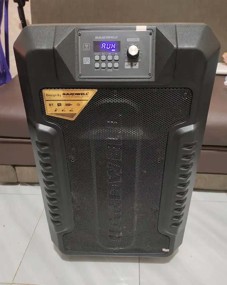 Speaker Aktif Hardwell TurboVoice 15 Pro (15 Inch) - Second Normal