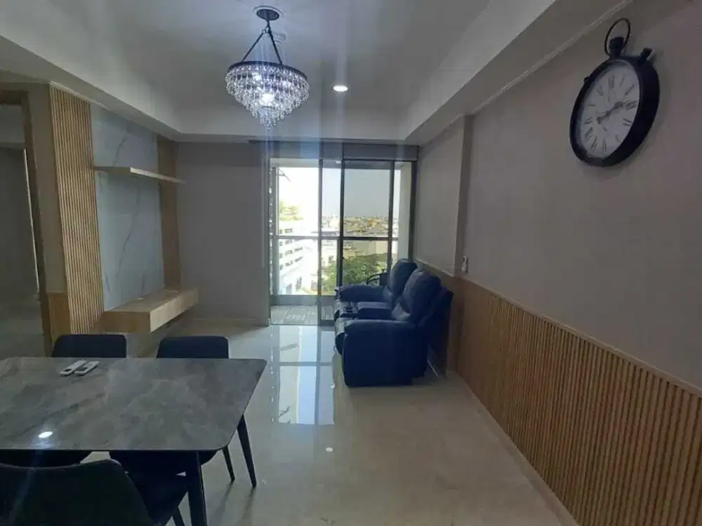 Disewakan Apartemen Gold Coast PIK 2BR+1, 90m2, Furnish