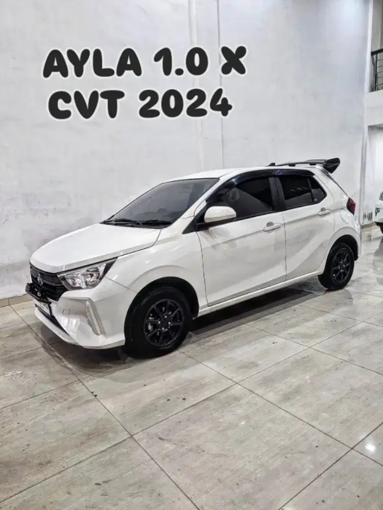 (TDP 10JT) AYLA 1.0 X Automatic 2024 / 2025 daihatsu putih agya