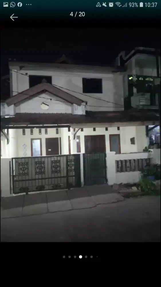 RUMAH 2 LANTAI DI KONTRAKAN