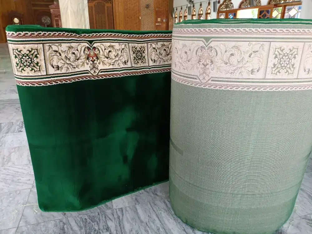 Ambal Sajadah Karpet Masjid Termurah. Tersedia Lokal maupun Impor